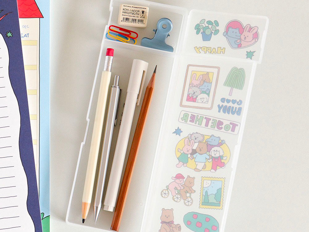 achat Ensemble set stickers & trousse à personnaliser - Mes copains et moi