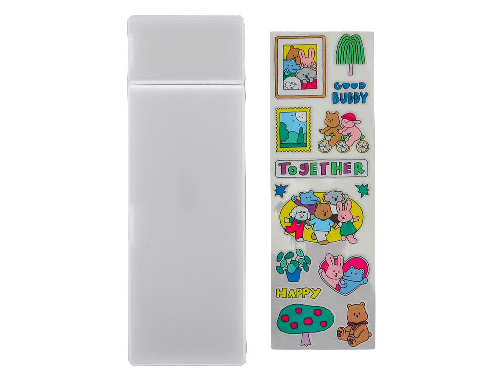 achat Ensemble set stickers & trousse à personnaliser - Mes copains et moi