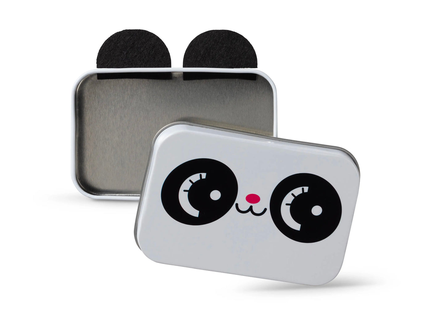 achat Boîte à souvenirs en métal et feutrine - Panda