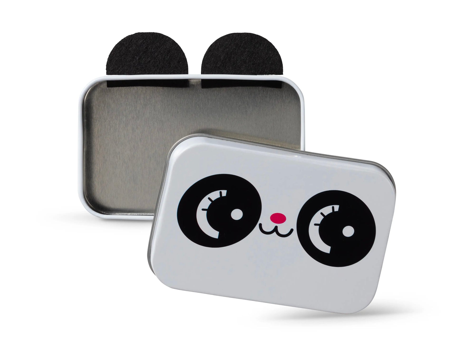 Achat Boîte à souvenirs en métal et feutrine - Panda