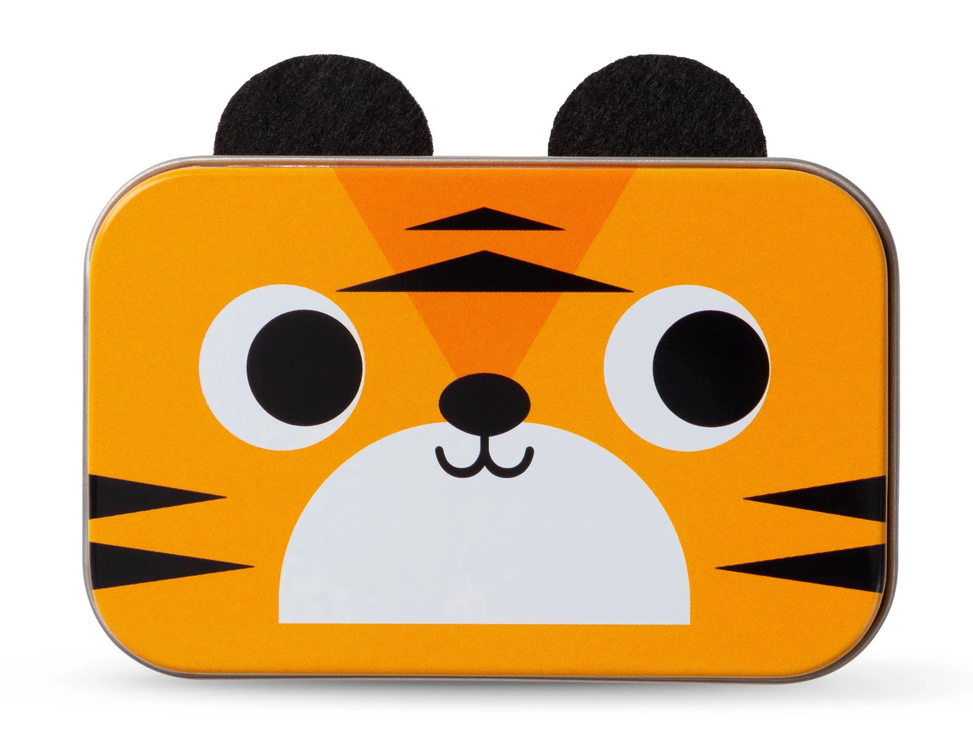 Achat Boîte à souvenirs en métal et feutrine - Tigre