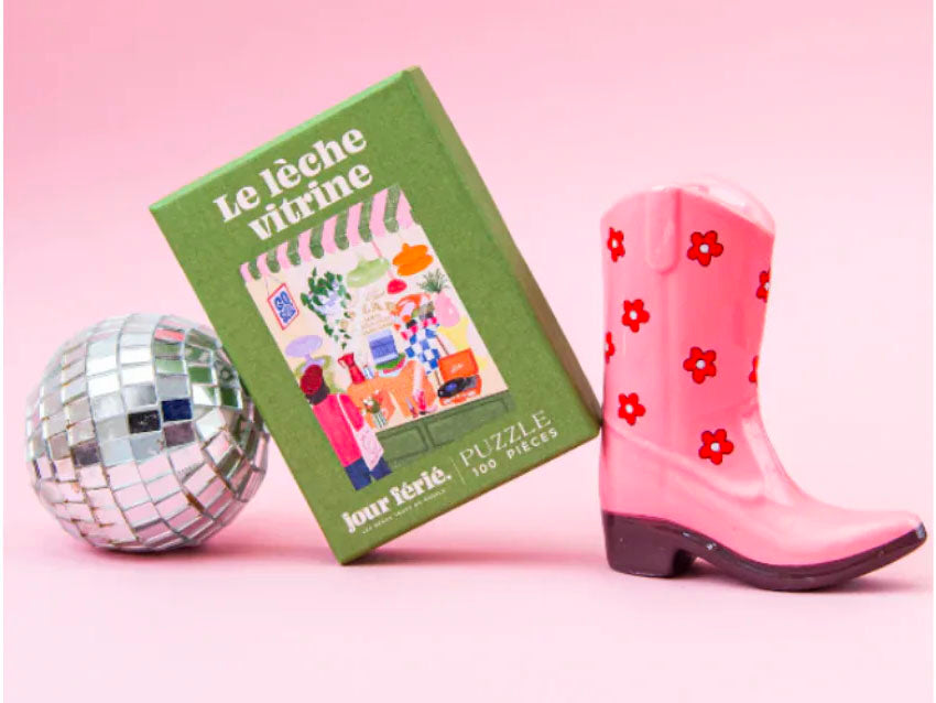 Achat Mini puzzle Le lèche vitrine - 100 pièces - Jour Férié