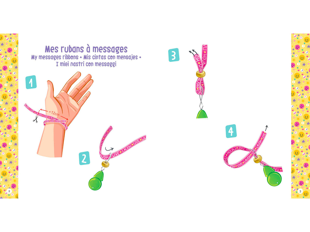 achat Coffret Bracelets à Messages - Auzou