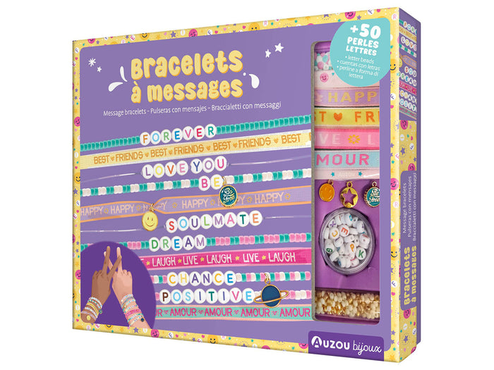 Achat Coffret Bracelets à Messages - Auzou