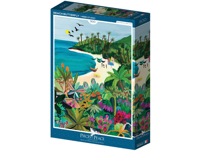 Achat Puzzle Beach Butterfly 500 pièces – Pieces & Peace