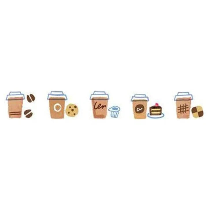 Ruban décoratif Deco Rush - Café