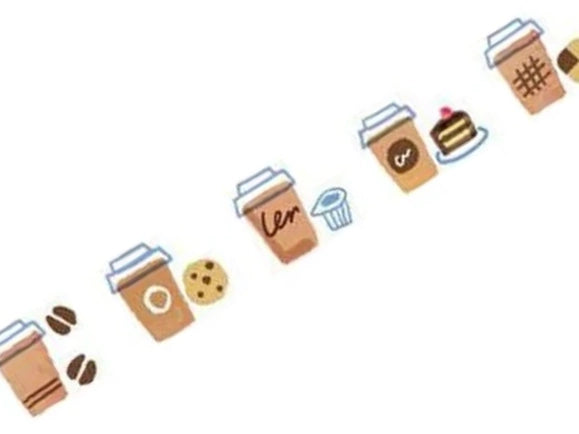 Achat Ruban décoratif Deco Rush - Café