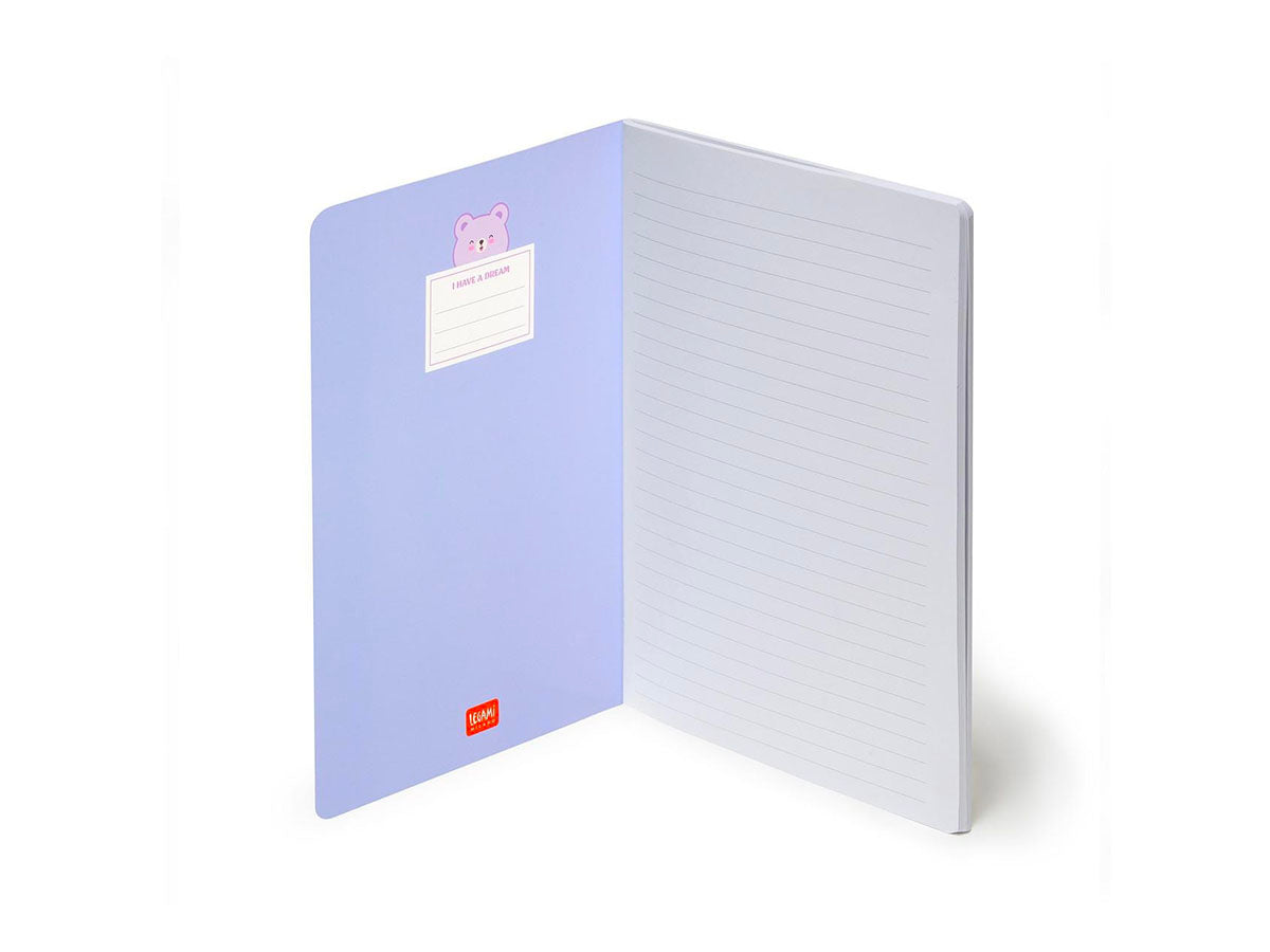 Achat Cahier ligné Teddy Bears A5 Hug More - Legami