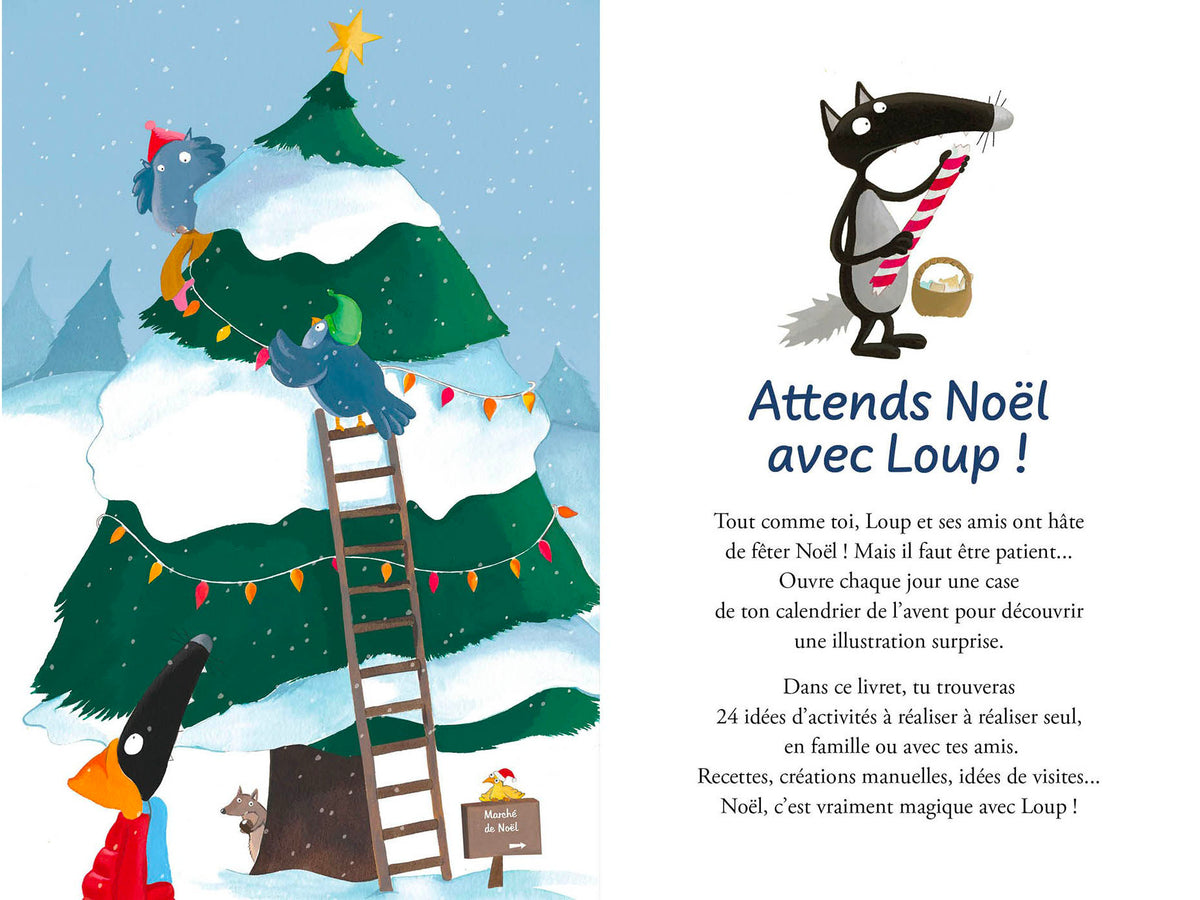 achat Mon calendrier de l'avent Loup en Pop Up - Auzou