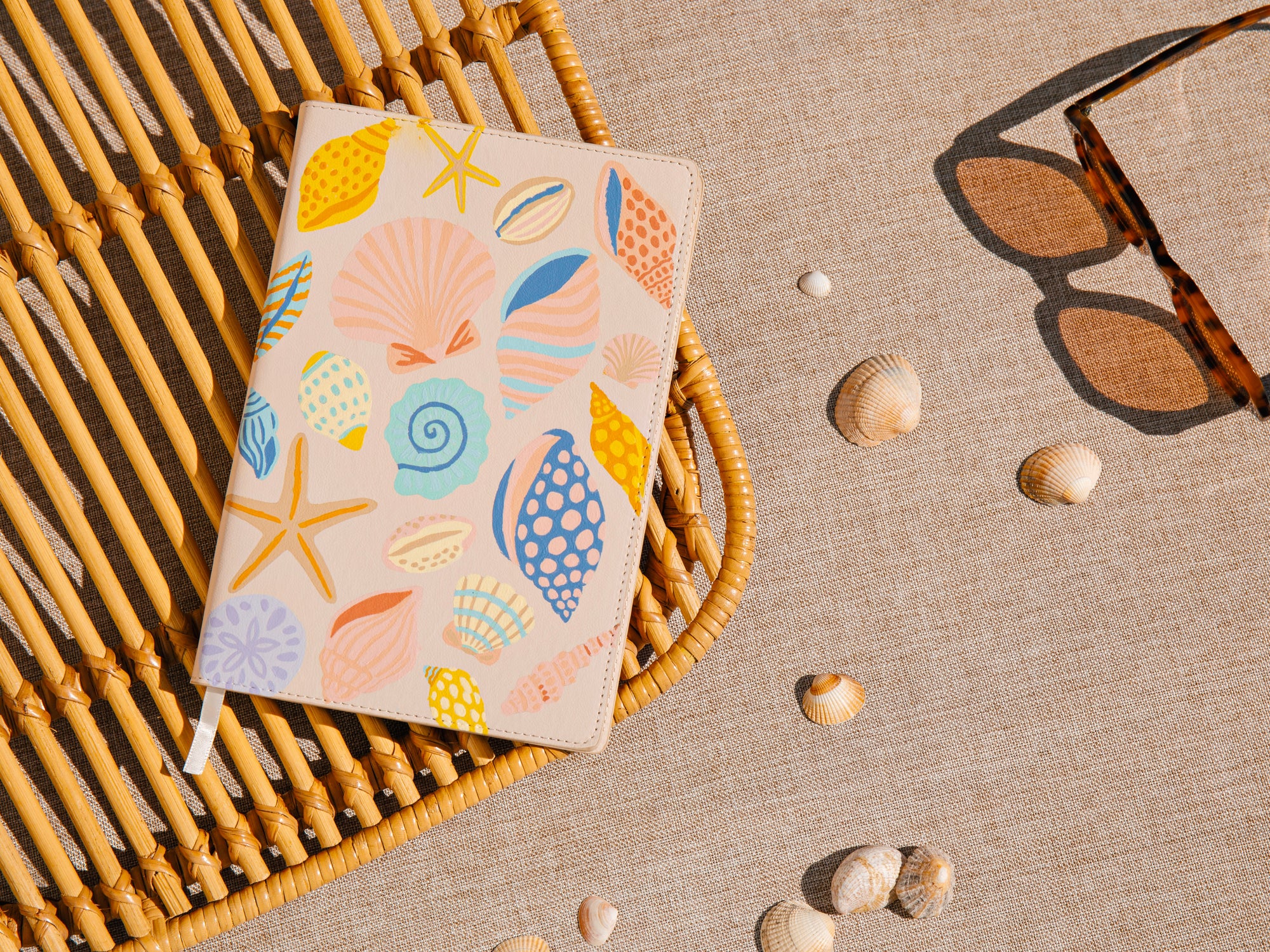 Carnet à peindre - Notebook peinture au numéro - Petit Pinceau - Coquillage