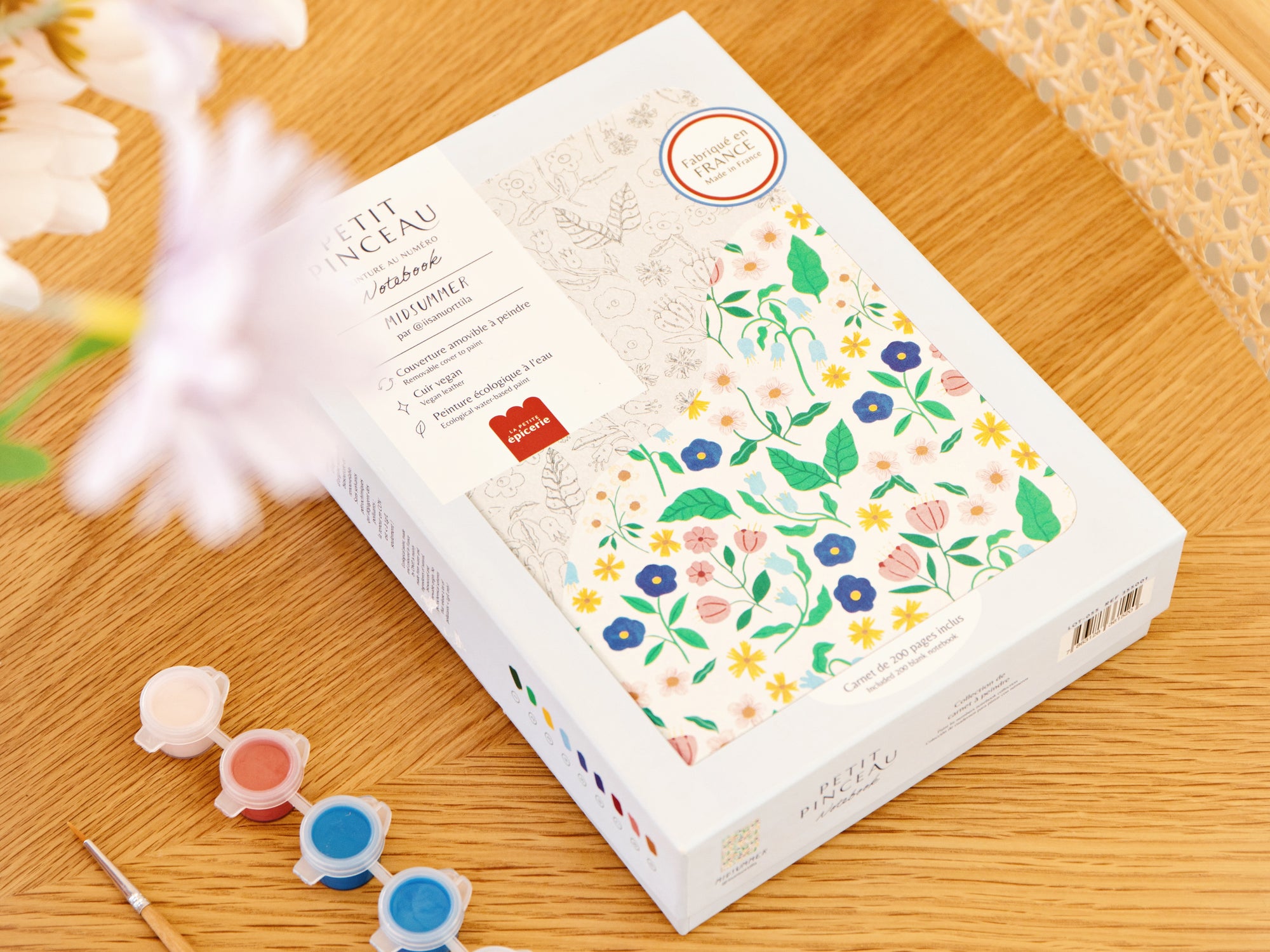 Carnet à peindre - Notebook peinture au numéro - Petit Pinceau - Midsummer