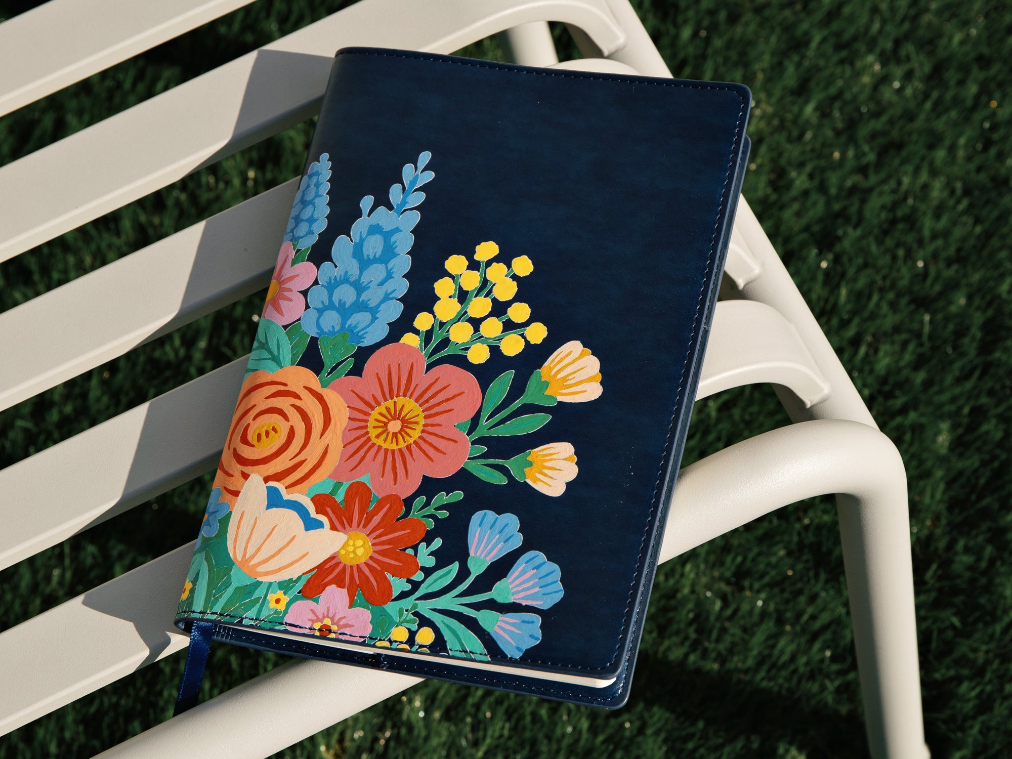 Carnet à peindre - Notebook peinture au numéro - Petit Pinceau - Bouquet