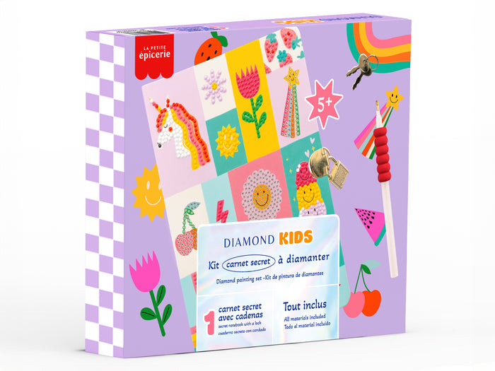 Achat Kit créatif Diamond Painting kids - Carnet secret