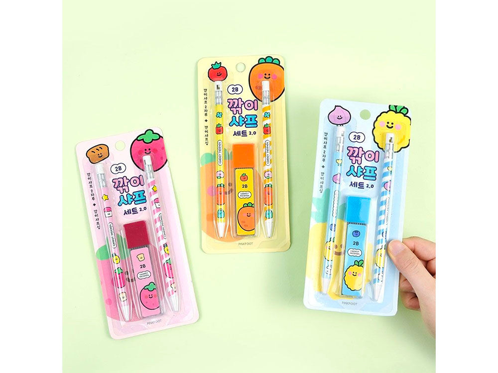 achat Set crayons et mines Carrot Friends - Fraise