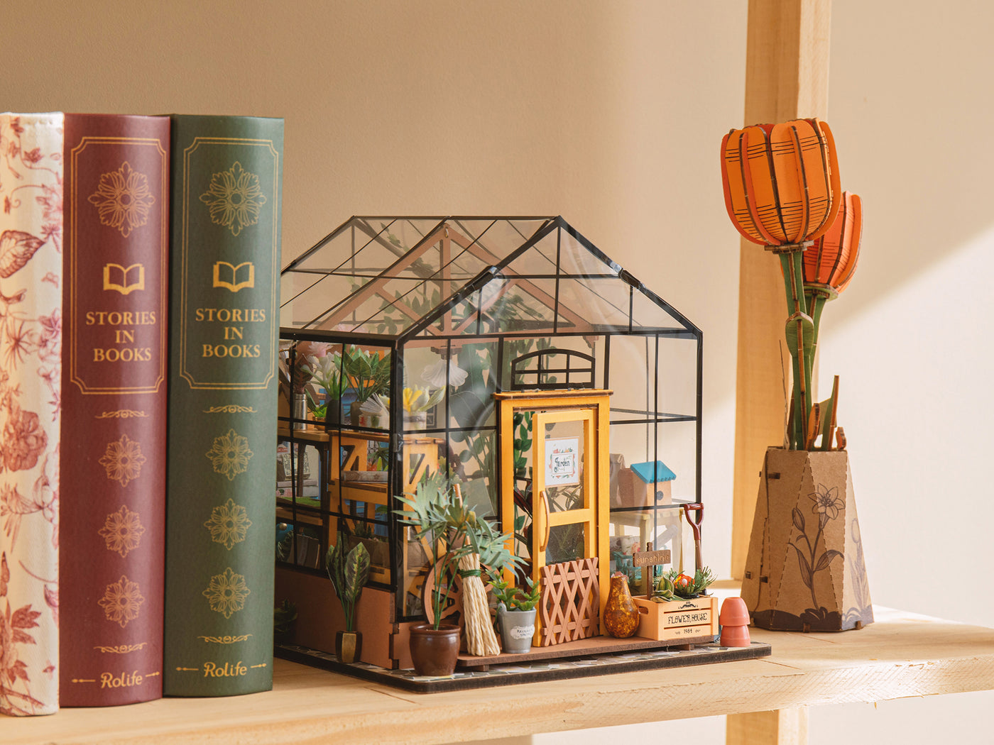 achat Pièce miniature - Maison de fleurs de Cathy