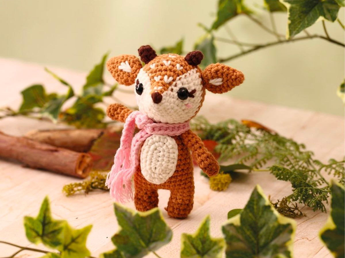 achat Kit crochet Cerise La biche - Graine Créative
