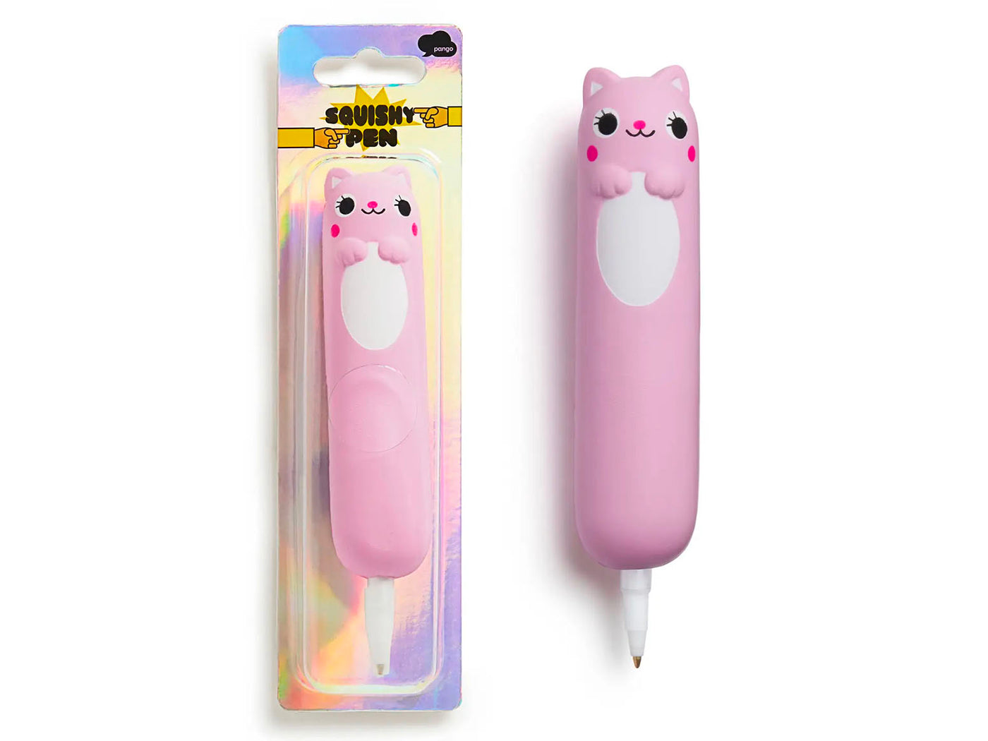 achat Stylo squishy Chat rose - Jouet anti-stress