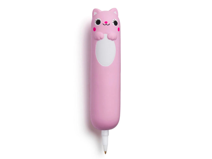 Achat Stylo squishy Chat rose - Jouet anti-stress