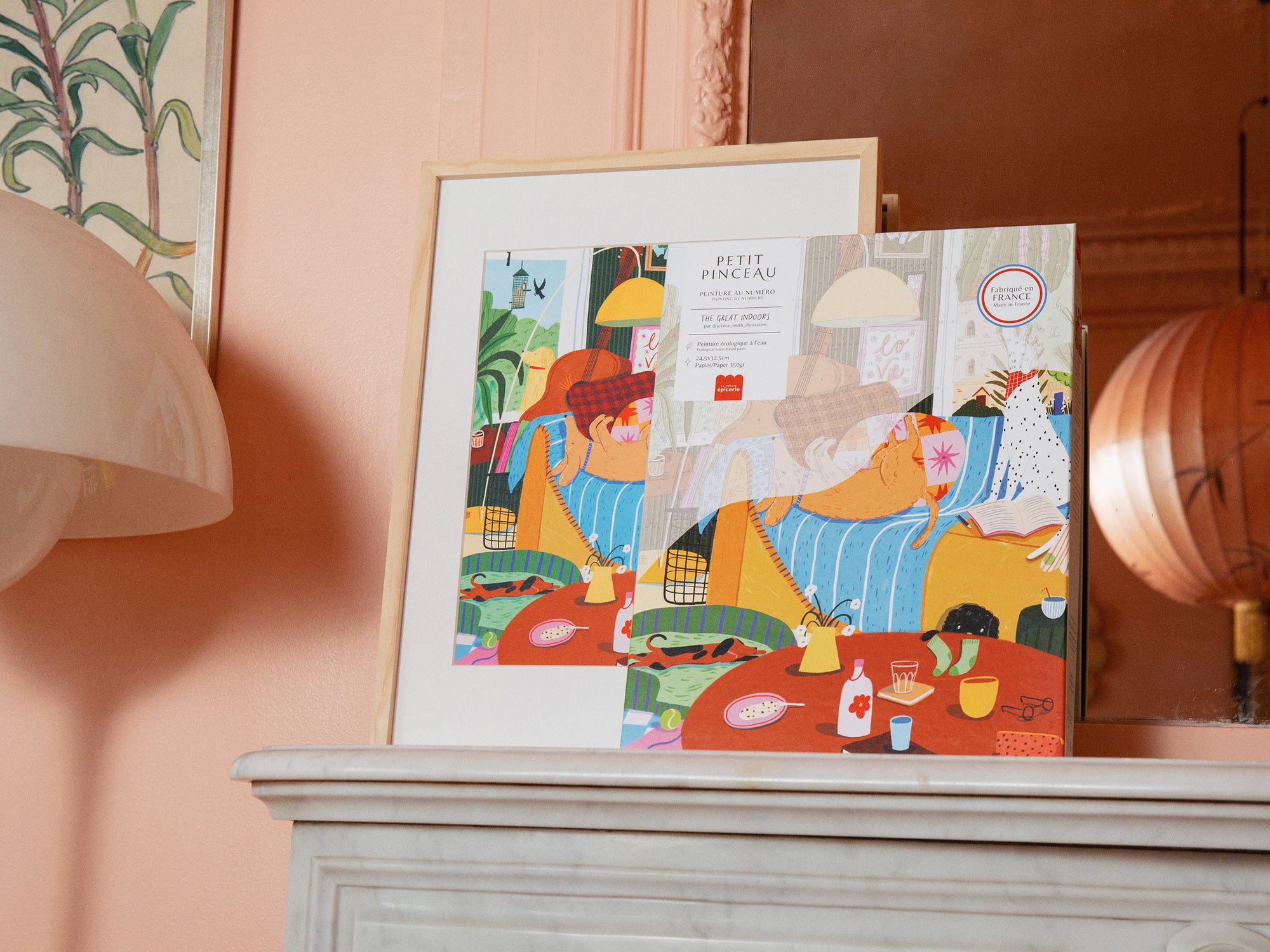 Coffret peinture au numéro - Petit Pinceau - Great indoors