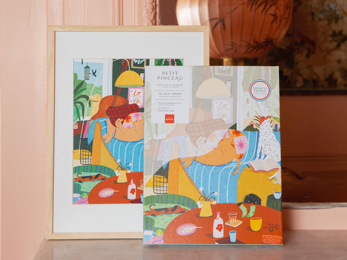 achat Coffret peinture au numéro - Petit Pinceau - Great indoors