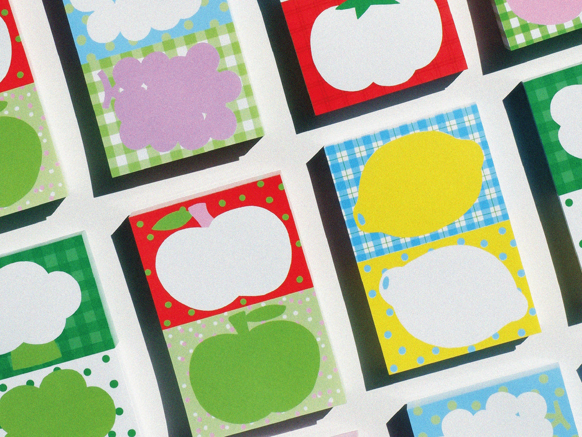 achat Mini Bloc Memo Citrons - Fruit Fries Design Lab