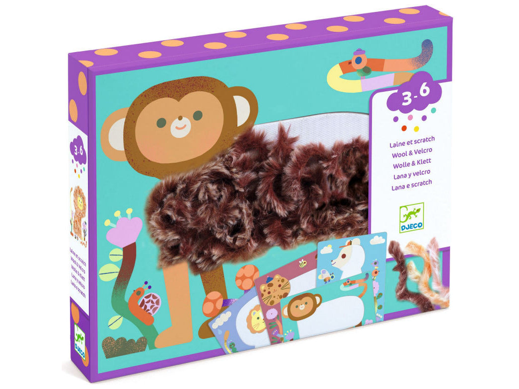 Achat Laine et scratch - Tout poilus ! - Djeco