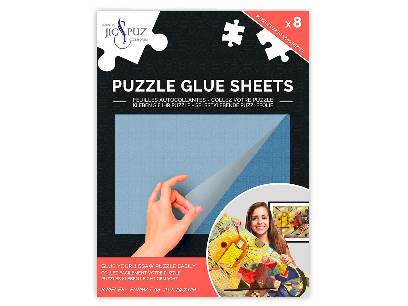 Achat Colle pour Puzzle 1000 pièces - Jig & Puz