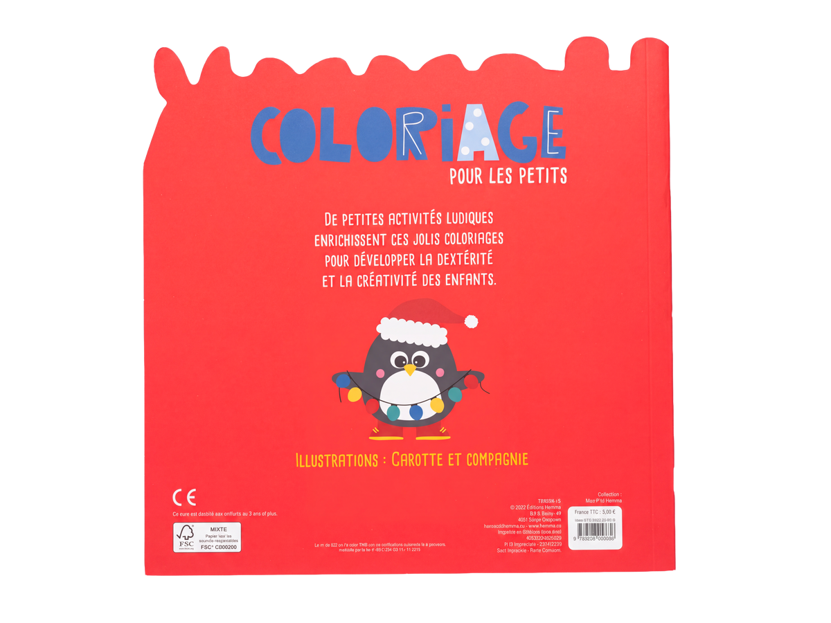 achat Coloriage pour Les Petits - Noel