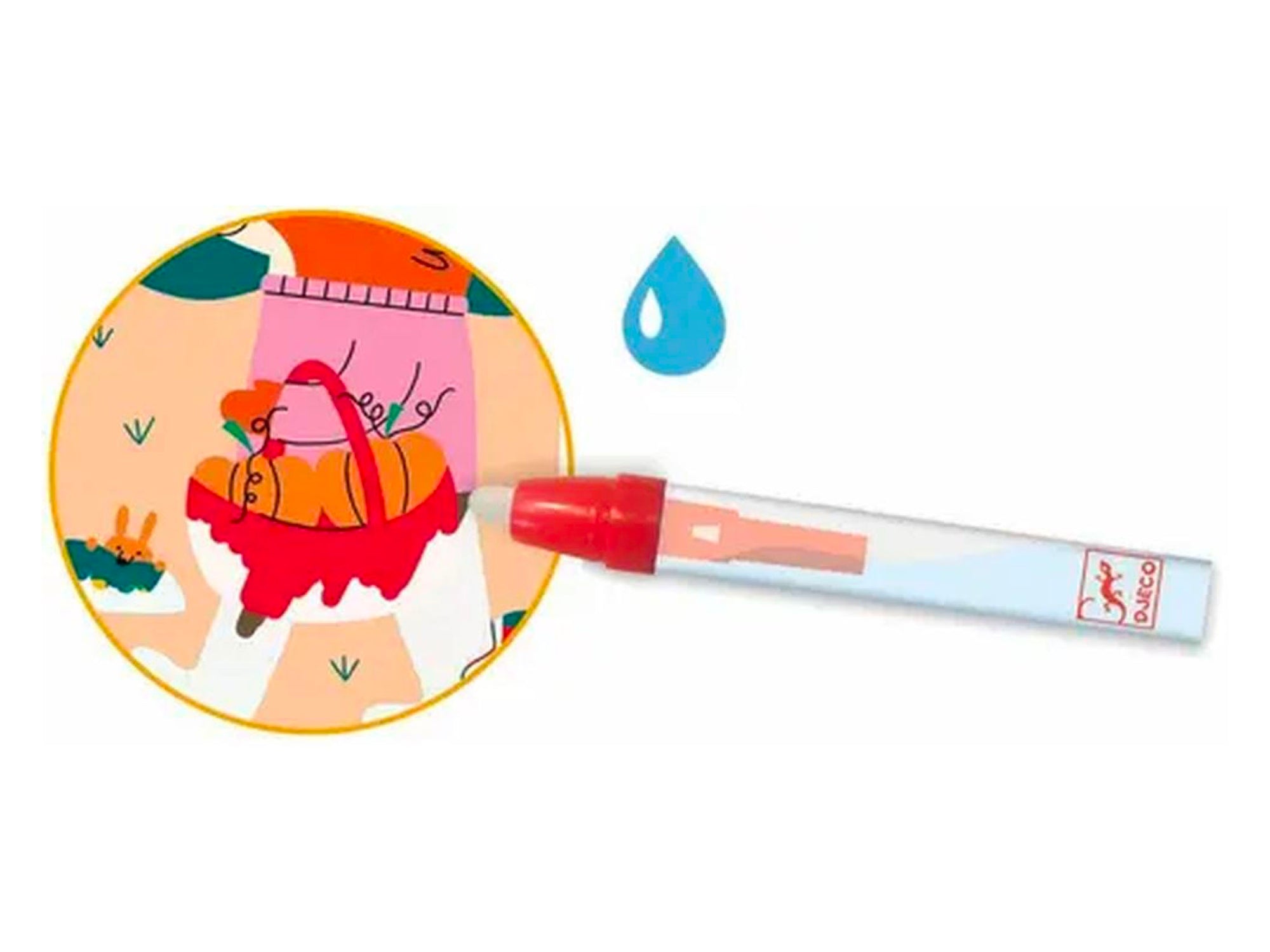 coloriage magique Djeco 4 saisons activité enfant