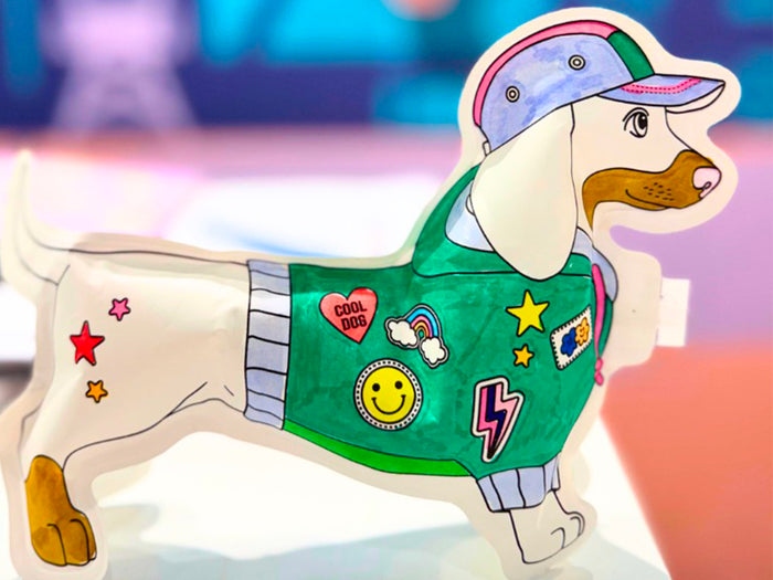 Achat Coloriages gonflables Cool Dogs - Ara Créative