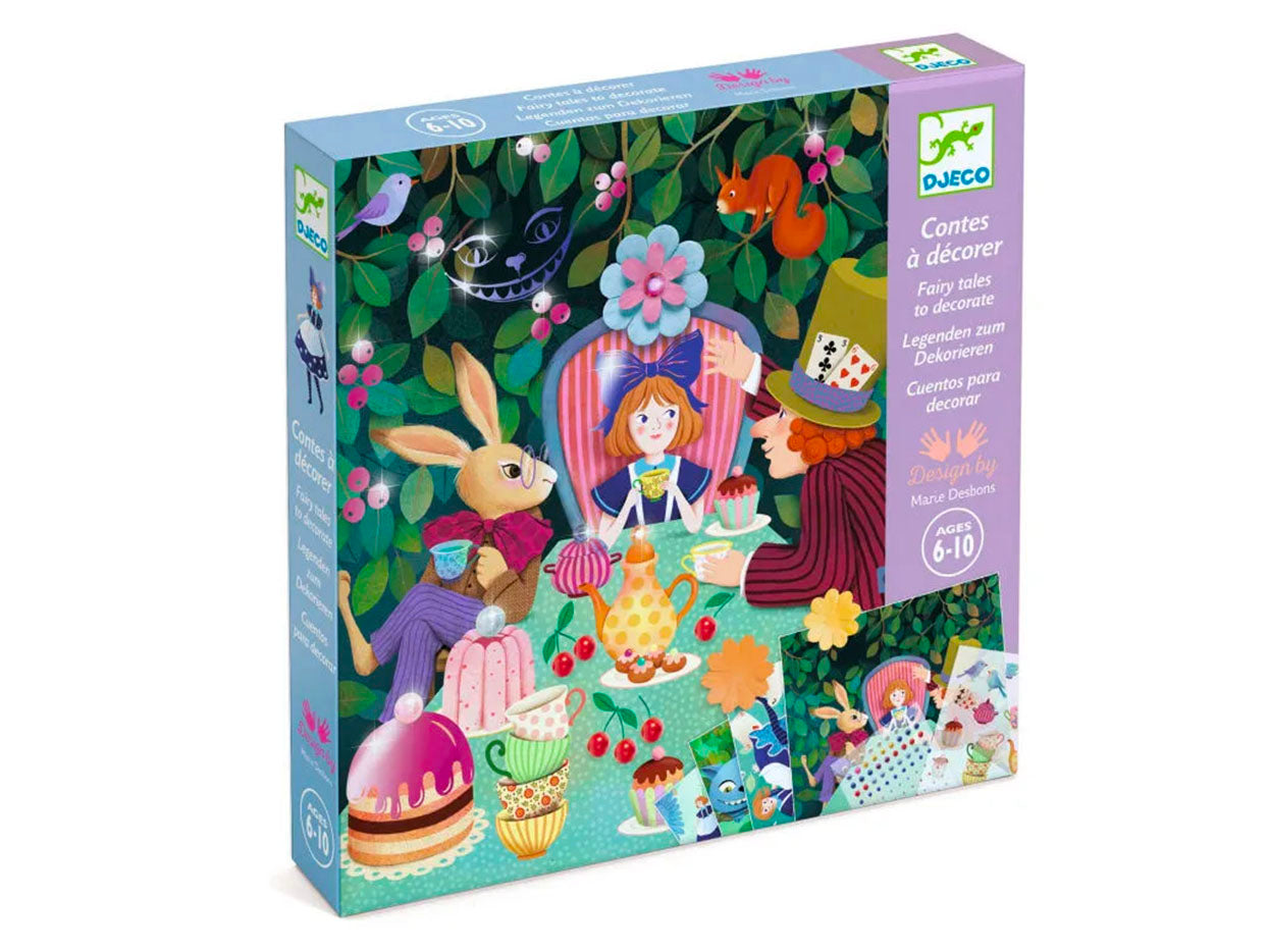 Achat Contes à décorer Au pays des merveilles - Djeco 