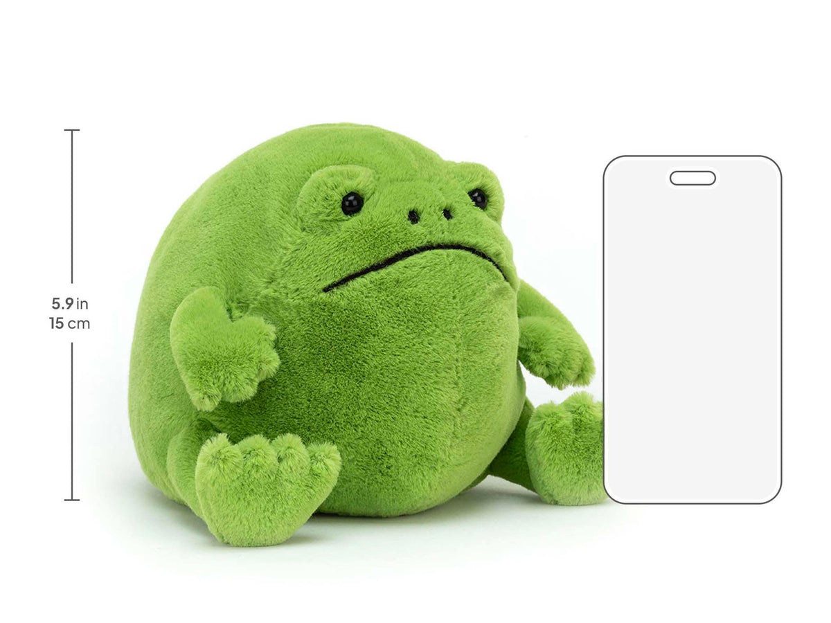 achat Peluche grenouille Ricky Rain Frog - Jellycat