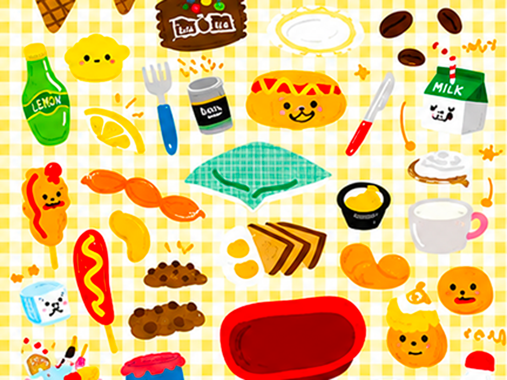 achat Stickers World Funny - Dessert Box