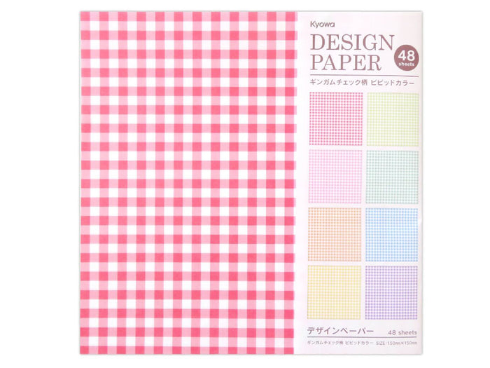Achat Papier design motif vichy