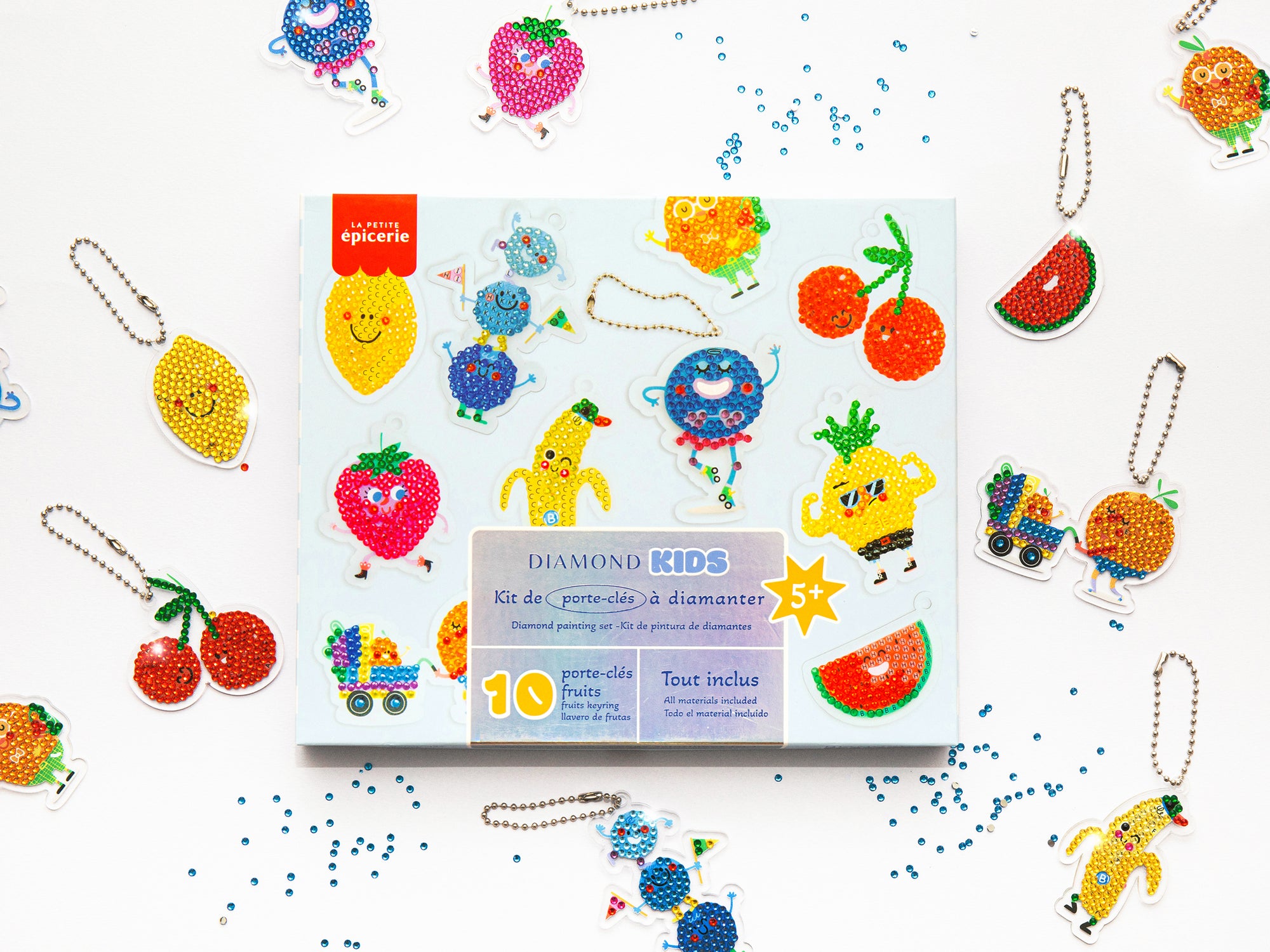 Kit créatif Diamond Painting kids - porte-clés
