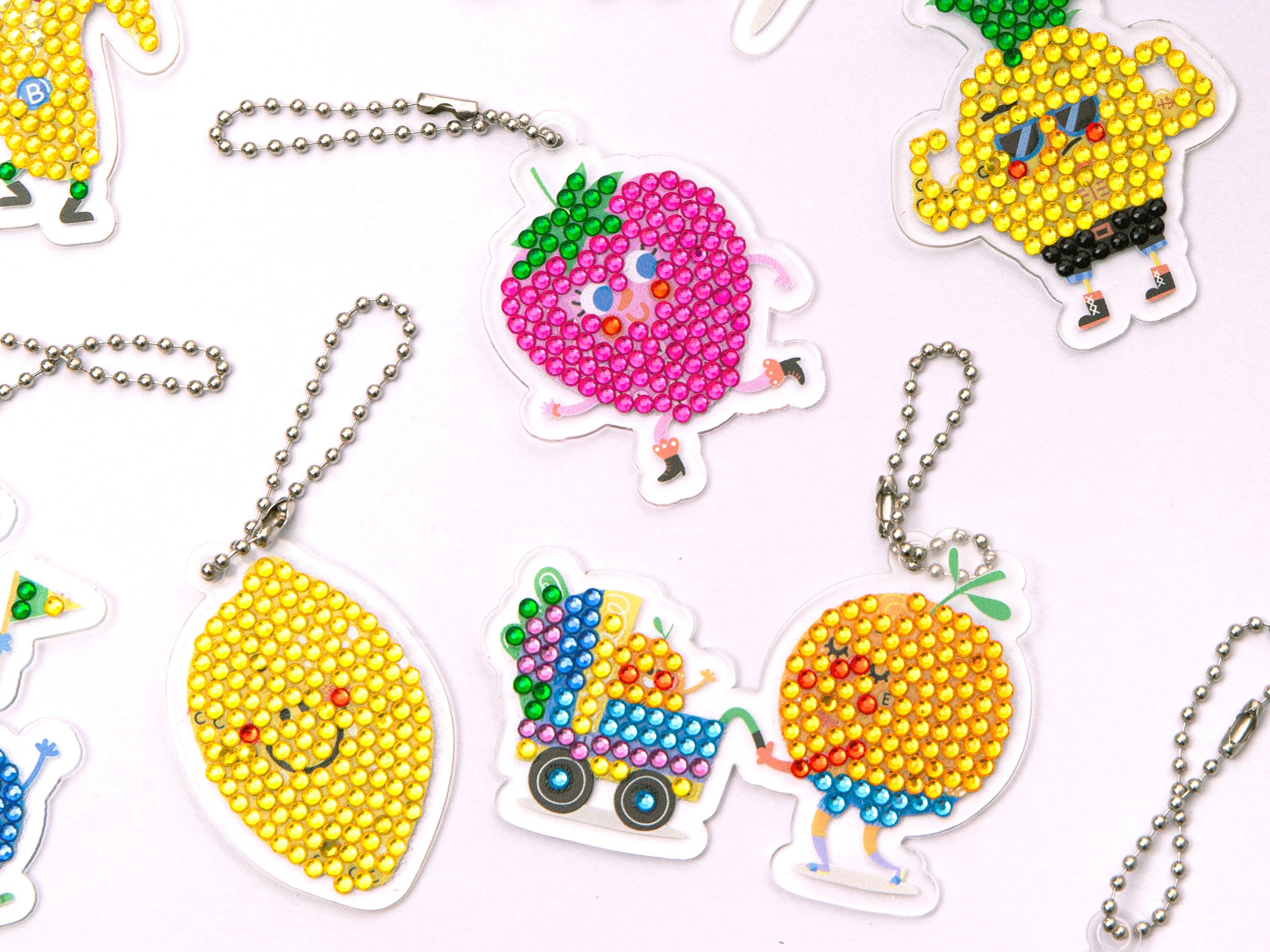 Kit créatif Diamond Painting kids - porte-clés