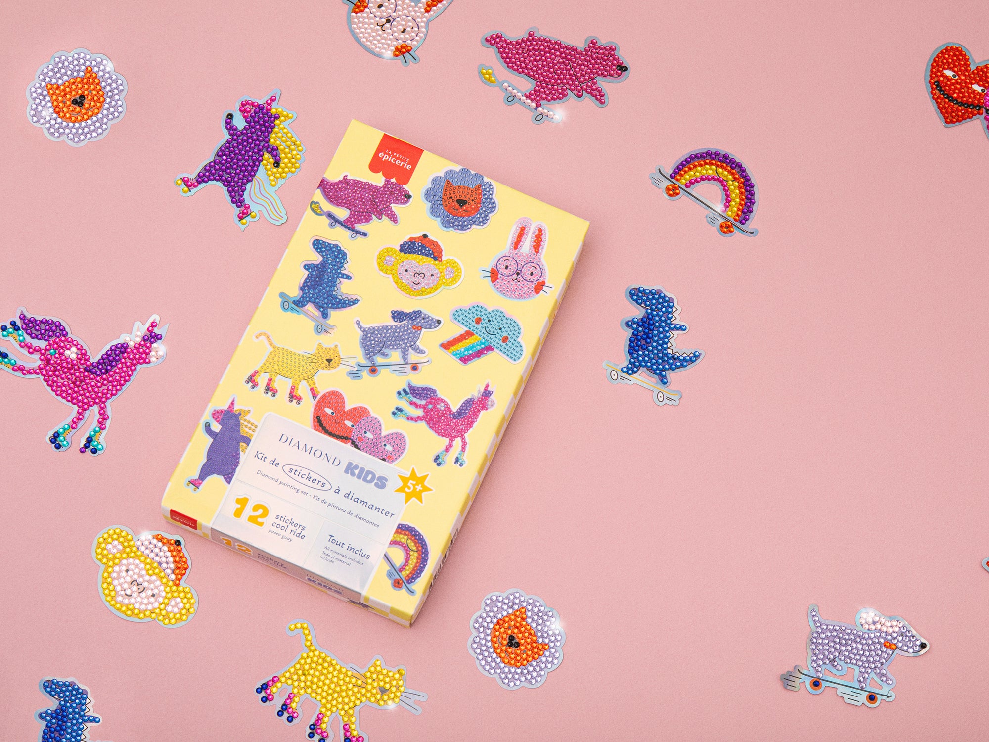 Kit créatif Diamond Painting kids - Stickers cool ride