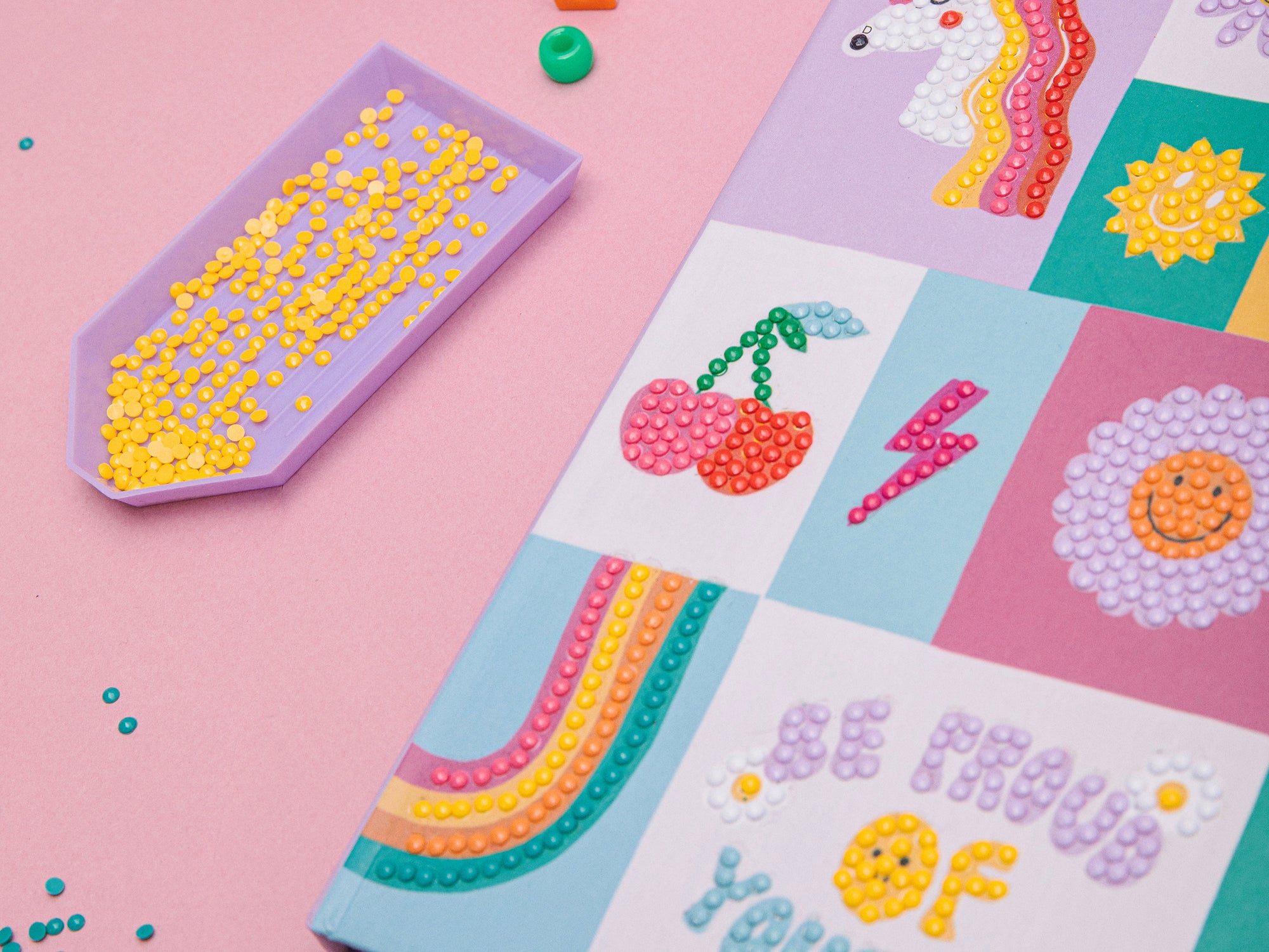 Kit créatif Diamond Painting kids - Carnet secret