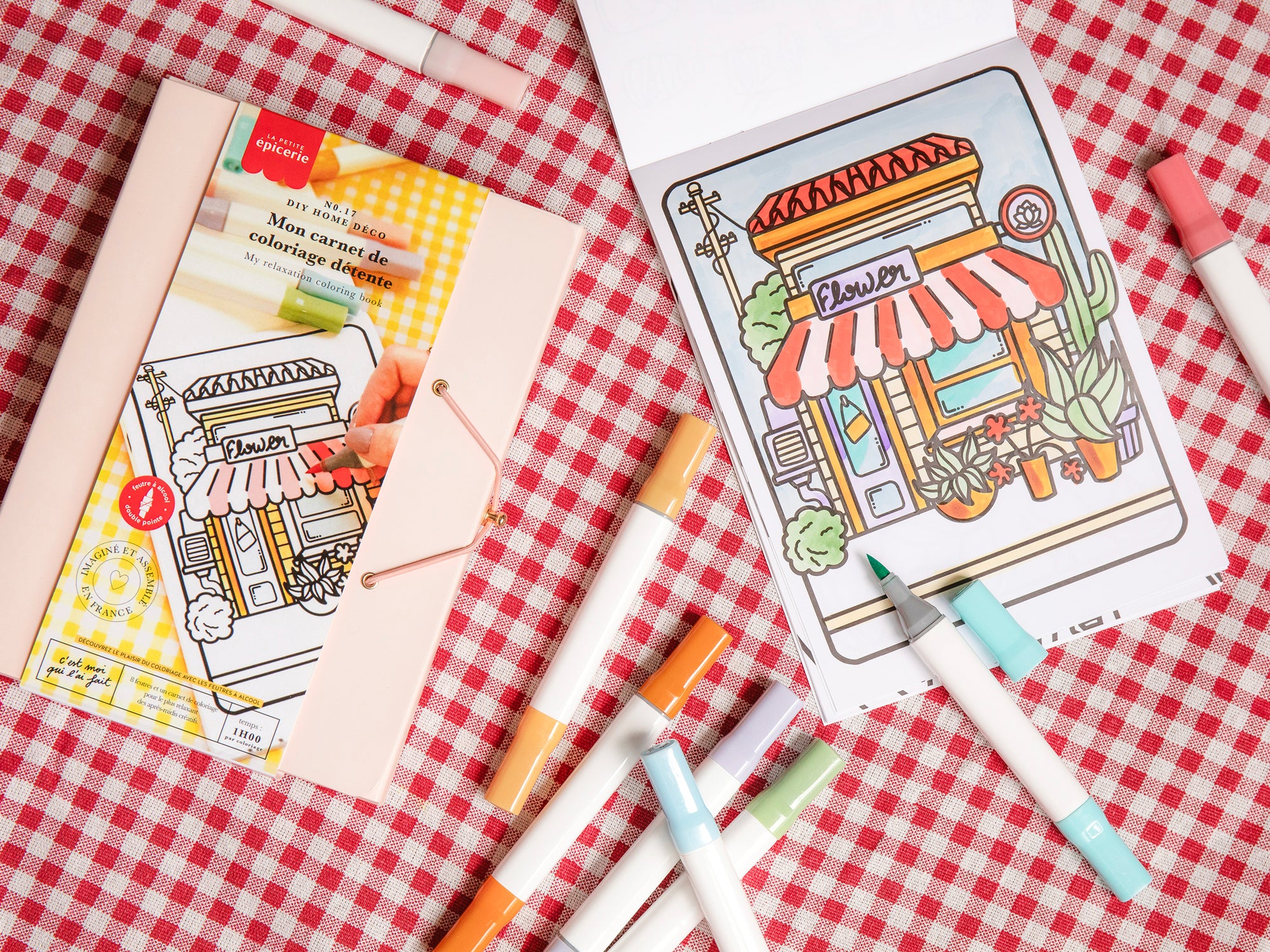 Achat Kit DIY Home Déco - Mon carnet de coloriage détente