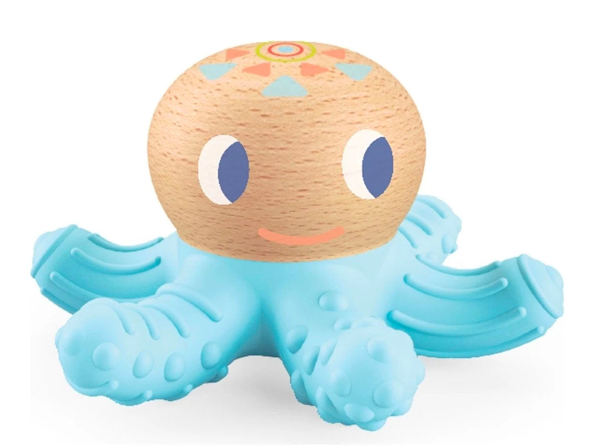 Achat Jouet de dentition pieuvre BabySquidi - Djeco