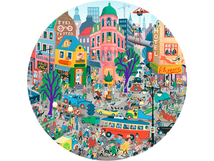 Achat Puzzle et Poster cherche et trouve La ville - 200 pièces Djeco 