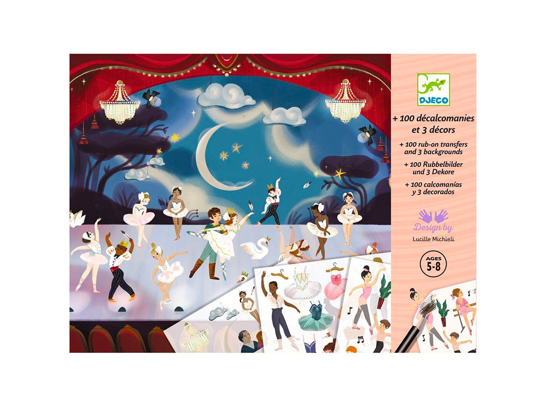 achat Kit créatif Décalcomanies Petits rats de l'Opéra - Djeco