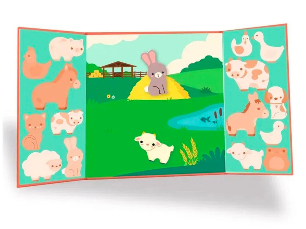 achat Stickers épais et repositionnables - Les animaux de la ferme - Djeco