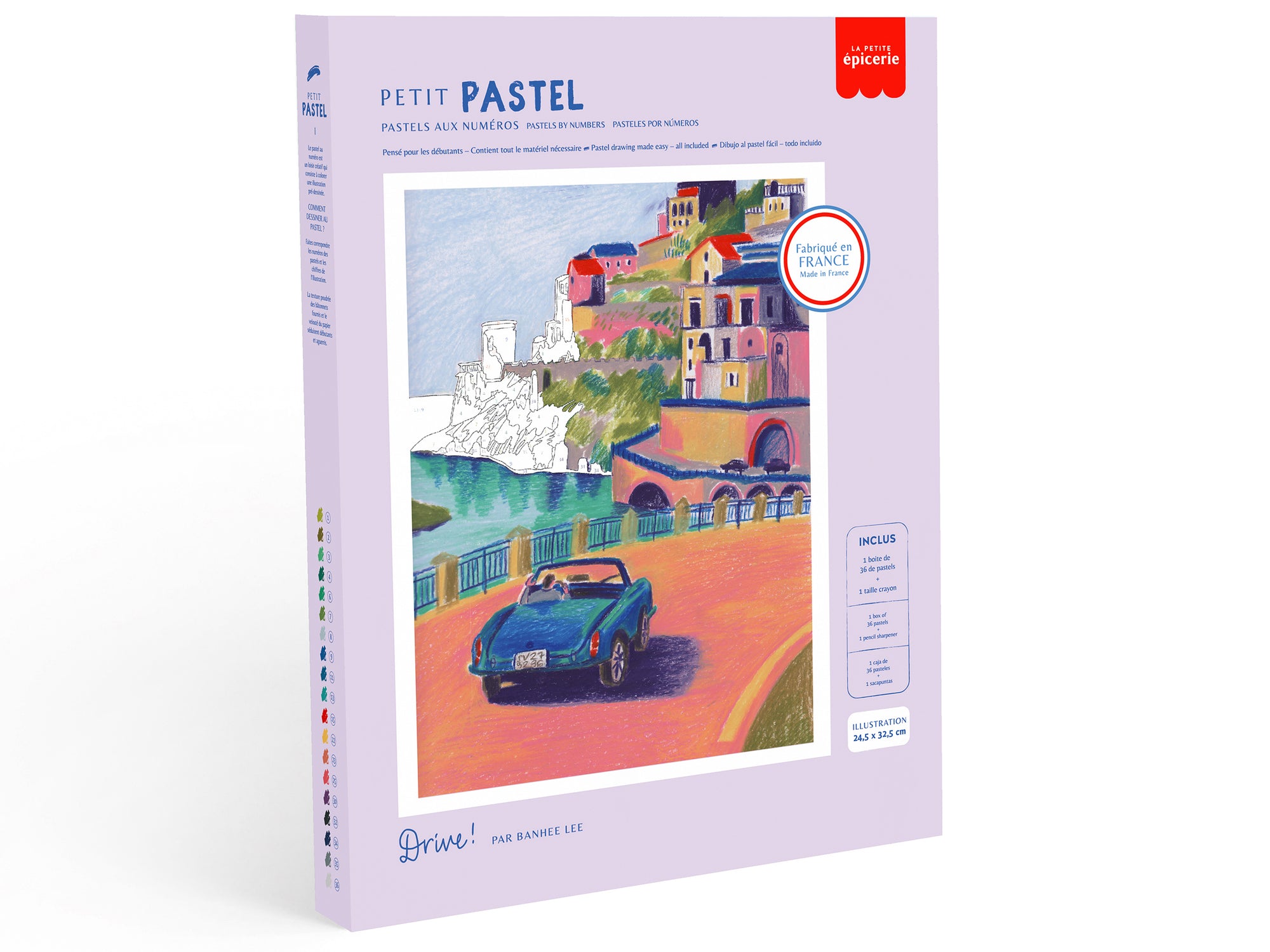 Achat Coffret pastel au numéro - Petit Pastel - Drive