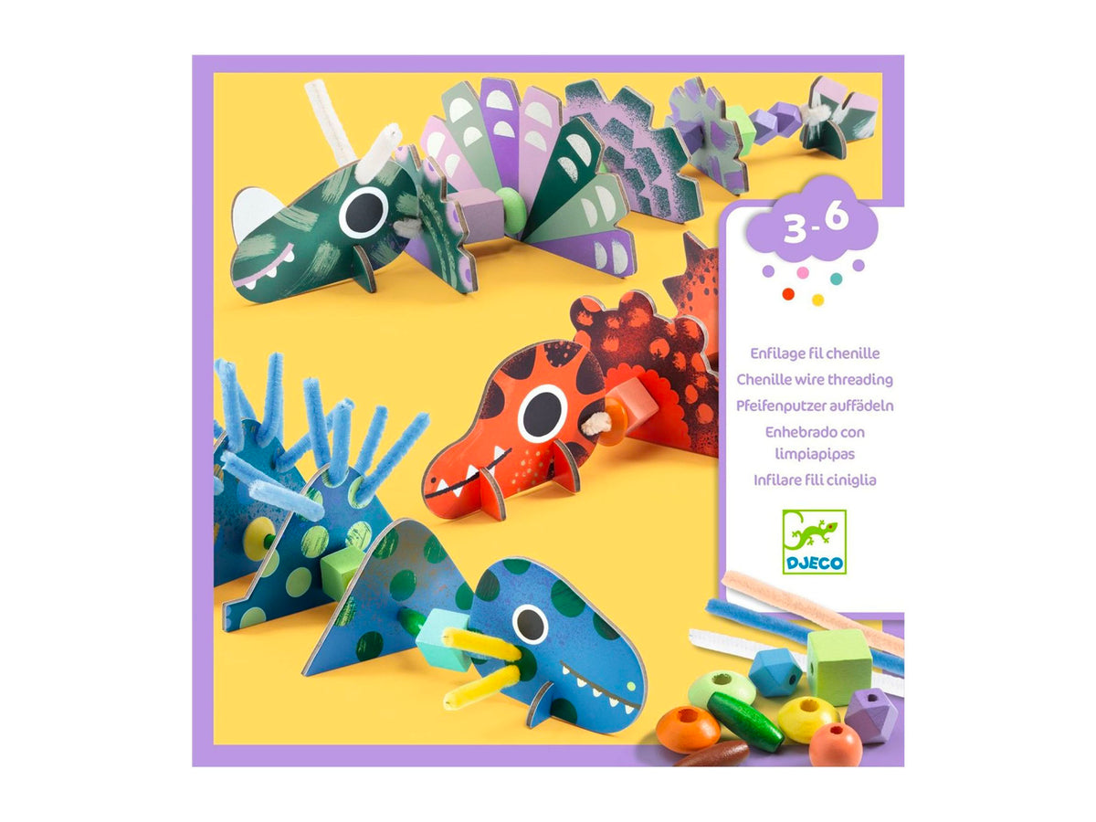 achat Enfilage - Terribles dinos - Djeco
