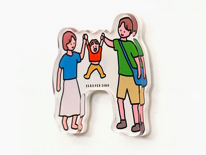 Achat Magnet - Family jump - Zero per Zero