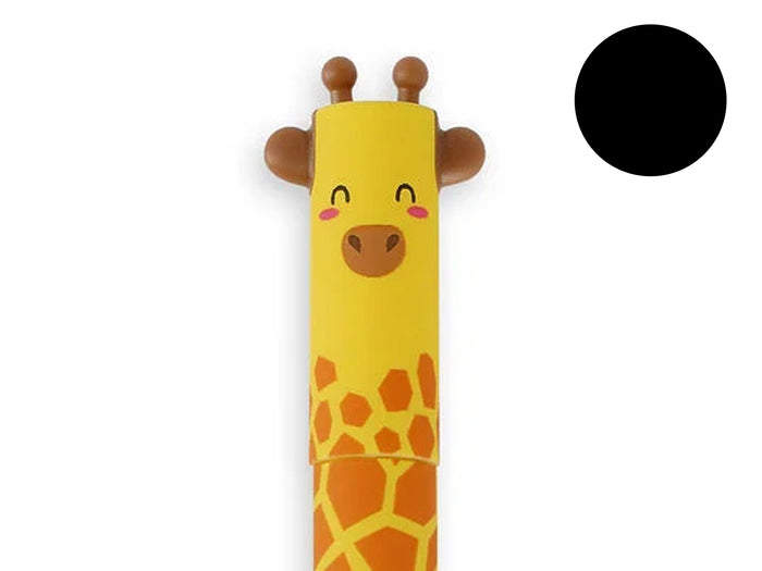 Achat Stylo à encre gel noire effaçable - Girafe