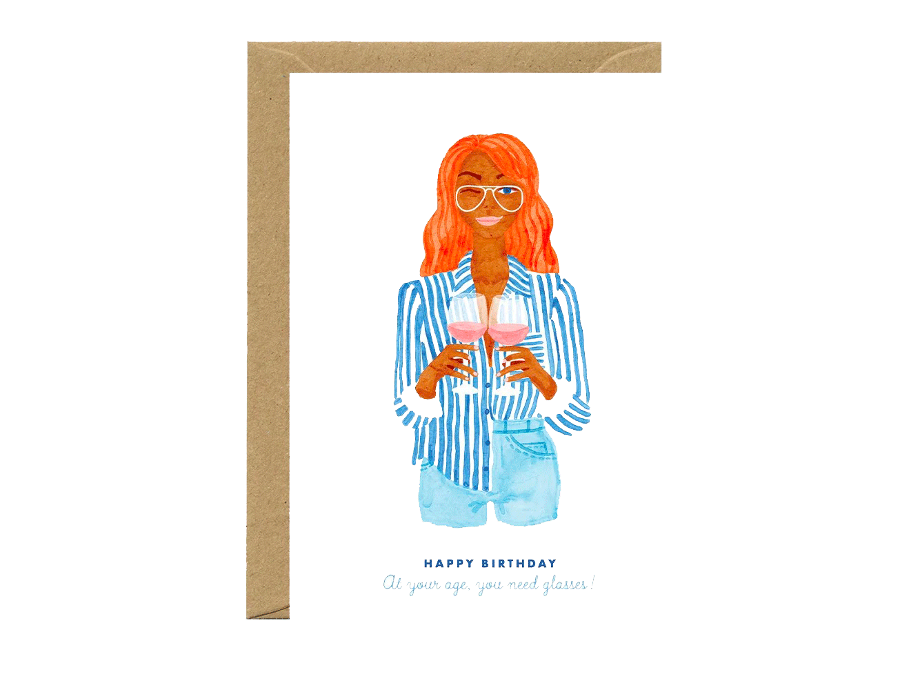 Achat Carte Happy Birthday You Need Glasses - ATWS