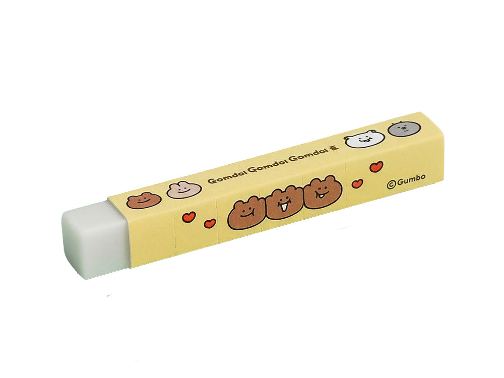 Achat Gomme ours slim blanche