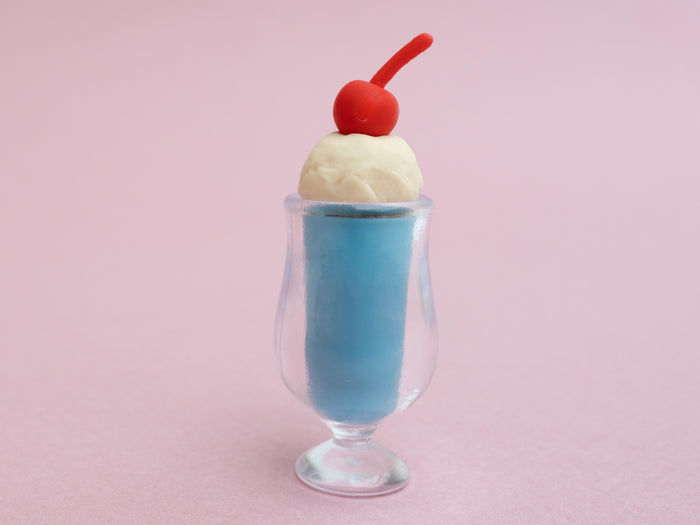 Achat Gomme coupe glacée bleue